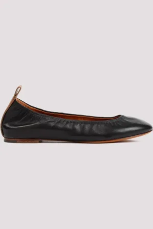 Lanvin Nappa Ballerina
