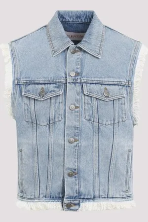 VALENTINO Denim Vest