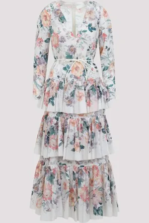 ZIMMERMANN Acacia Tiered Long Dress 1