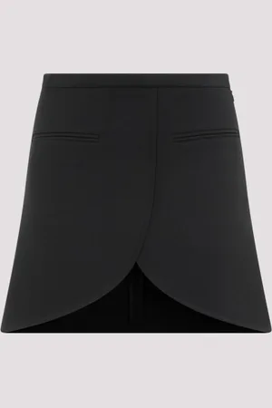 Courrèges Ellipse Twill Mini Skirt