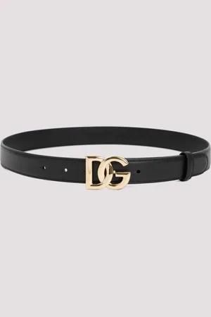 Dolce & Gabbana Logo Leather Belt