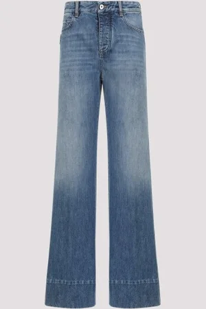 Bottega Veneta Wide Leg Denim Jeans