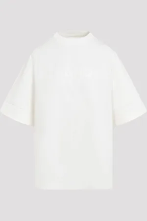 Jil Sander Logo Cotton T-shirt S