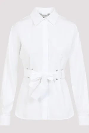 Max Mara Juglas Belted Shirt