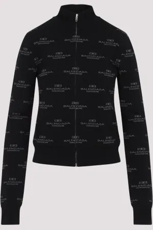 Balenciaga All-over Zip-up Cardigan S