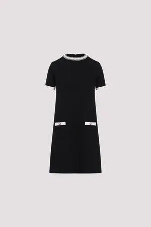 VALENTINO Acetate Mini Dress S