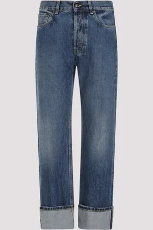 Alexander McQueen Turn Up Jeans