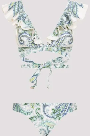 ZIMMERMANN Ottie Wrap Ruffle Bikini 3