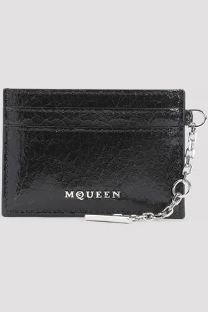Alexander McQueen Leather Sling Card Holder
