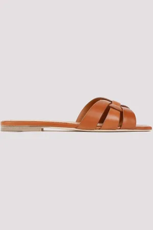 Saint Laurent Leather Tribute Flats +