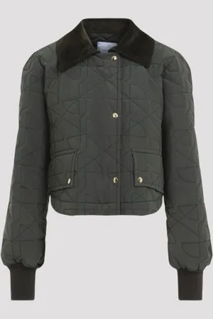 Patou Cropped Quilted Blouson