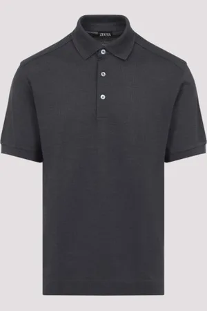 Ermenegildo Zegna Cotton And Silk Polo
