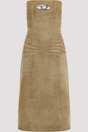 Diesel De-vildress-fsf Midi Dress M