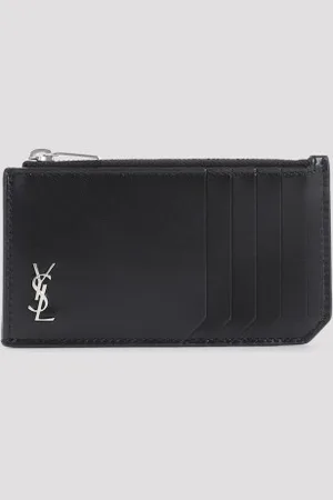 Saint Laurent Leather Wallet