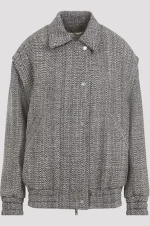 Golden Goose Herringbone Bomber Jacket