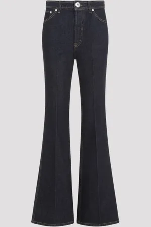 Lanvin Wide Leg Denim Jeans