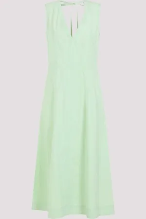 Bottega Veneta Compact Cotton Midi Dress