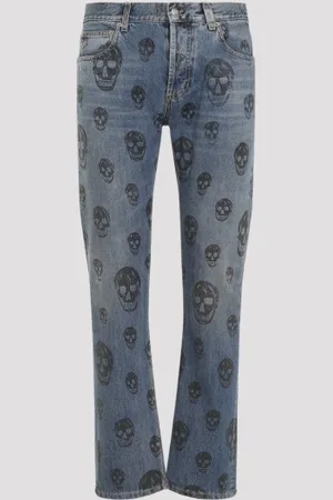 Alexander McQueen Cotton Jeans
