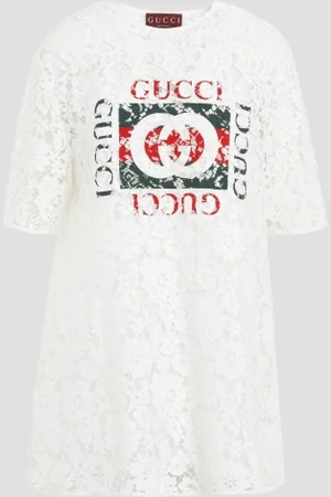 Gucci Flower Lace Top
