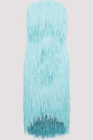 Bottega Veneta Fringed Midi Dress