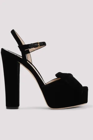 Tom Ford Velvet Platform Sandals