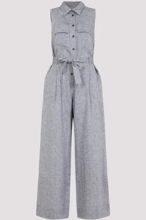 PESERICO SIGN Linen Jumpsuit