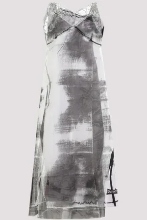 Maison Margiela Silk Midi Dress