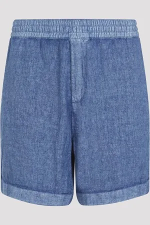 Burberry Linen Drawstring Shorts M