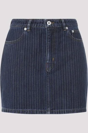 Kenzo Stripped Jacquard Mini Skirt 2