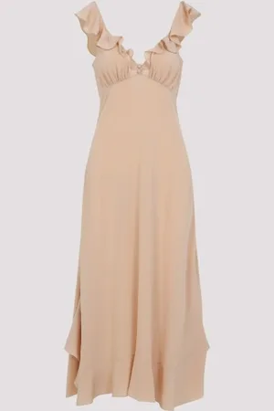 Chloé Chloe Silk Long Dress