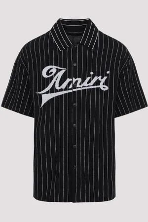 AMIRI Pinstripe Polo Xl