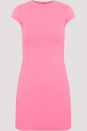 Victoria Beckham Cap Sleeve Fitted Mini Dress 6