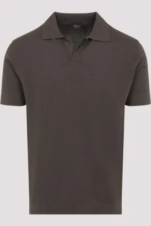BRIONI Cotton And Silk Polo