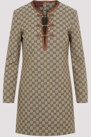 Gucci Gg Canvas Mini Dress
