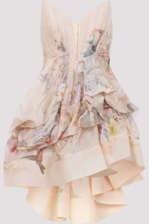 ZIMMERMANN Illuminate Draped Mini Dress 2