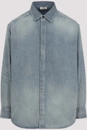 FEAR OF GOD Denim Button Up Shirt S