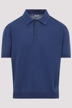 C.P. Company Buttoned Knit Polo S