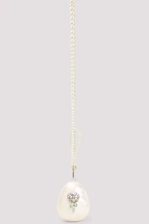 Simone Rocha Embellished Micro Egg Bag