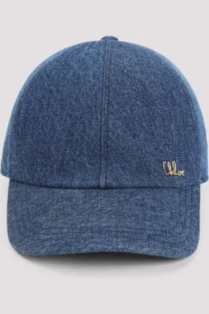 Chloé Chloe Denim Hat M