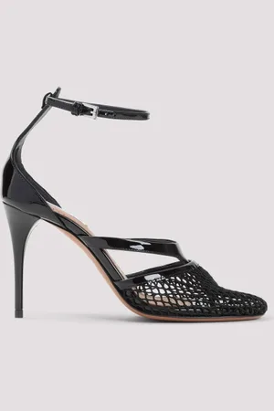 Alaïa Alaïa Fishnet Tong Sandals