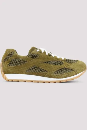 Bottega Veneta Orbit Suede Sneakers