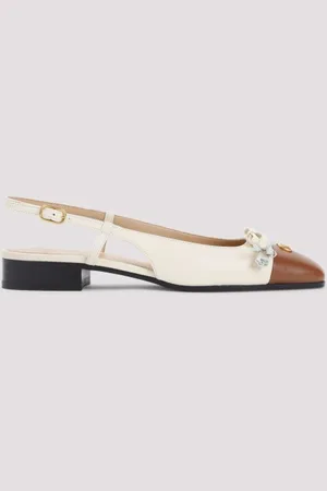 VALENTINO GARAVANI Leather Ballerinas 1
