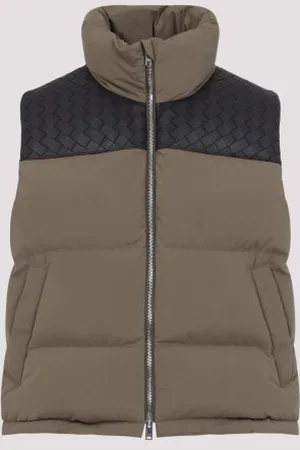 Bottega Veneta Puffer Intrecciato Gilet Xs