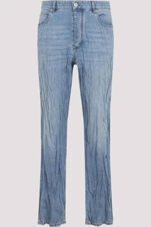 Bottega Veneta Crushed Denim Pants