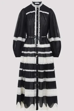 ZIMMERMANN Rhiannon Lace Midi Dress 1