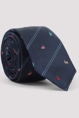 Paul Smith Men Rabbit Stripe Tie