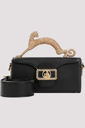 Lanvin Leather Nano Cat Pencil Bag