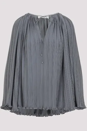 Lanvin Pleated Blouse