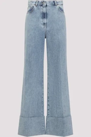 Lanvin Wide Leg Jeans