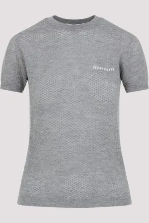 Miu Miu Cashmere T-shirt